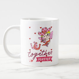 TOGETHER FOREVER COUNTRY STYLE  JUMBO MUGG