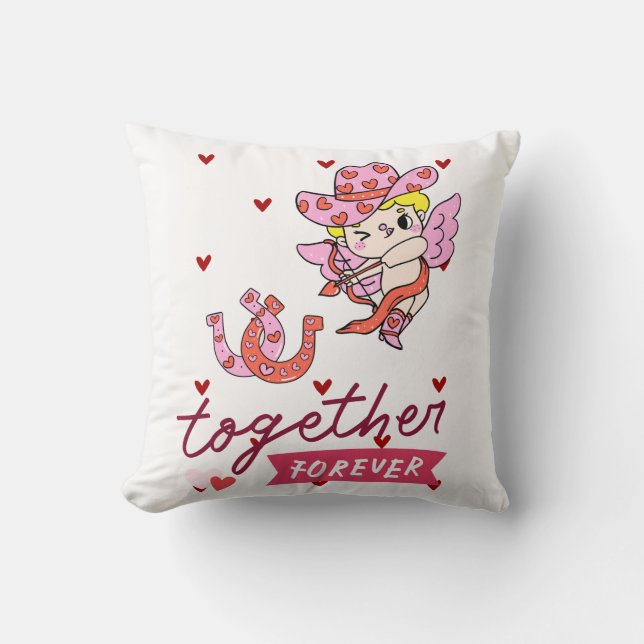 TOGETHER FOREVER COUNTRY STYLE  KUDDE (Framsida)