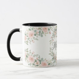 Together Forever Gold Botanical Wedding Mug | Luxu Mugg