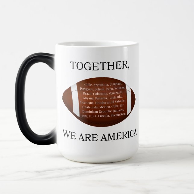 Together We Are America  Magisk Mugg (Vänster)