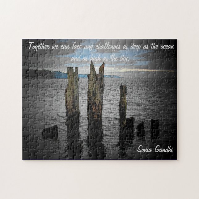 Together We Can Face Any Challenges Pussel (Horisontell)