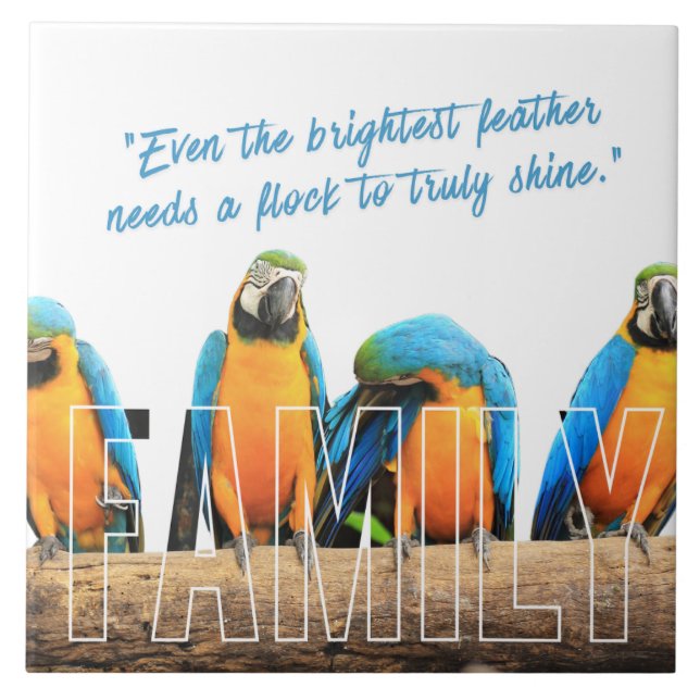 "Together We Shine" Kakelplatta (Framsidan)