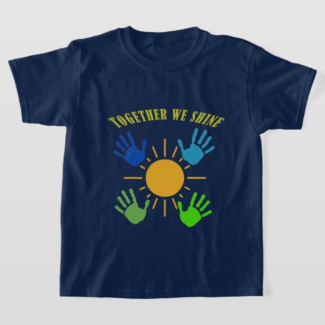 Together We Shine Tshirt T Shirt (Laydown)