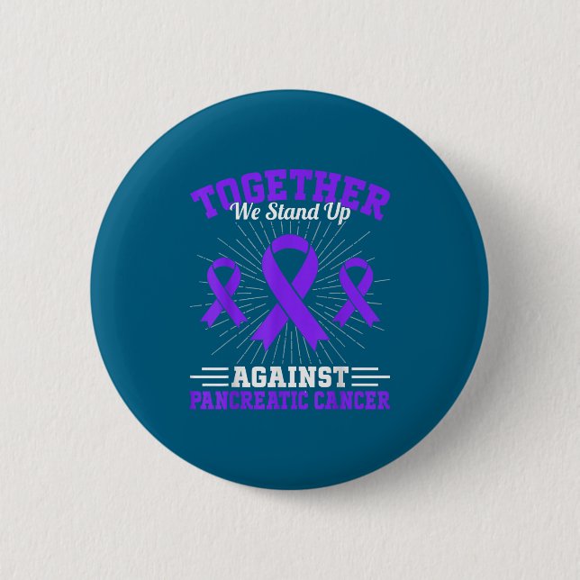 Together We Stand Up Against Pancreatic Cancer Mot Knapp (Framsida)