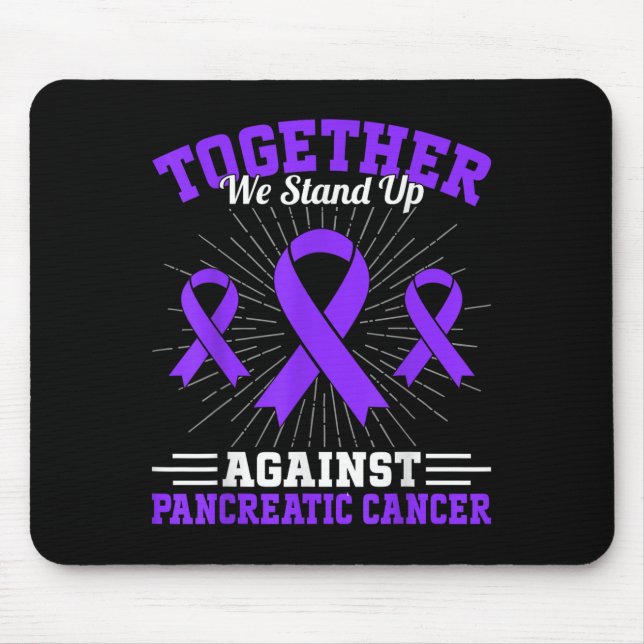 Together We Stand Up Against Pancreatic Cancer Mot Musmatta (Framsidan)