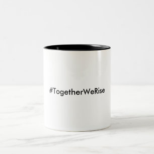 #TogetherWeRisemugg Två-Tonad Mugg