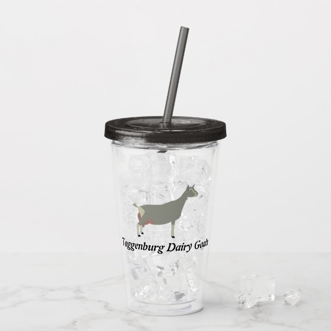 Toggenburg Dairy Goat Take Away Mugg (Baksida Ice)