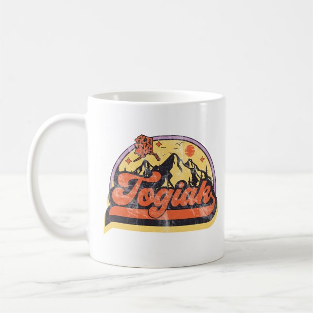 Togiak, Alaska Kaffemugg (Vänster)