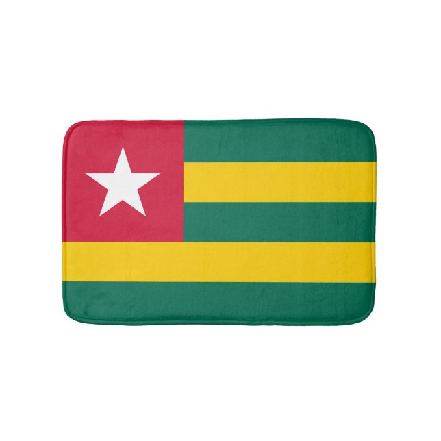 Togo flagga badrumsmatta (Framsidan)