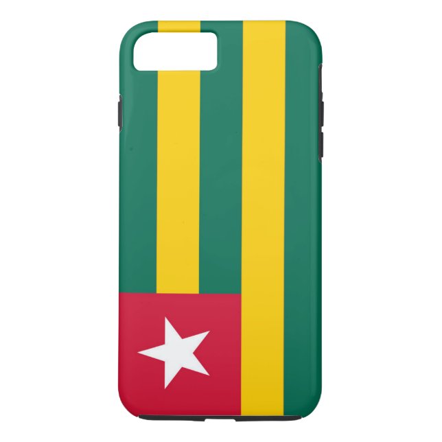 Togo-flagga Case-Mate iPhone Skal (Baksida)