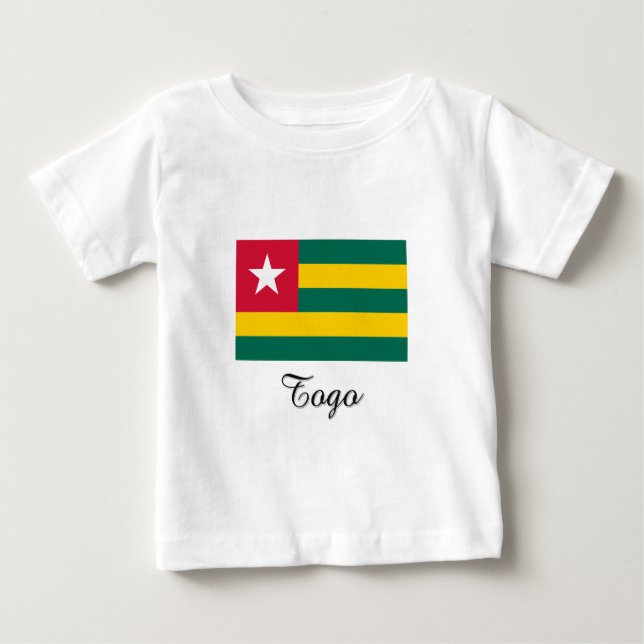 Togo Flagga Design Tee (Framsida)