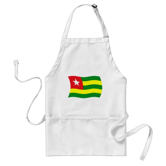 Togo Flagga Förkläde (Framsidan)