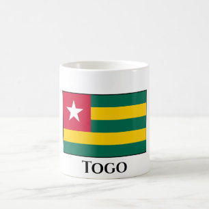 Togo Flagga Kaffemugg