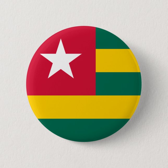 togo-flagga knapp (Framsida)