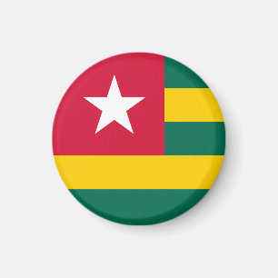 Togo flagga magnet