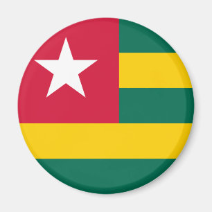 Togo flagga magnet