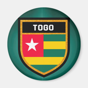 Togo flagga magnet