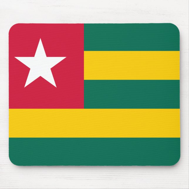 Togo Flagga Musmatta (Framsidan)