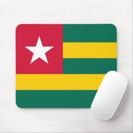 Togo flagga musmatta