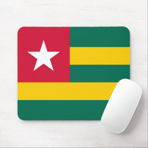 Togo flagga musmatta