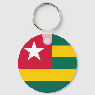 Togo Flagga Nyckelring