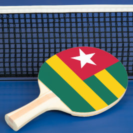 Togo flagga pingisracket