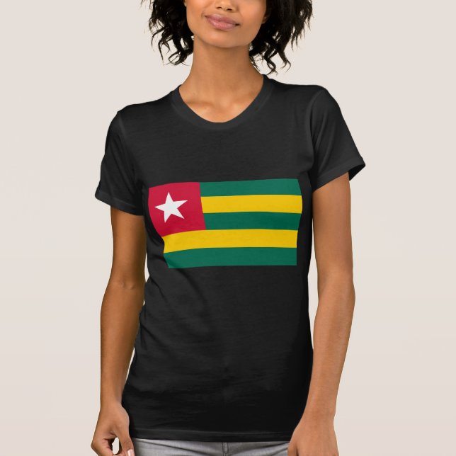 Togo Flagga Products Tee Shirt (Framsida)
