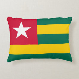 Togo flagga prydnadskudde