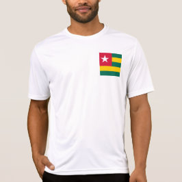 Togo flagga t shirt