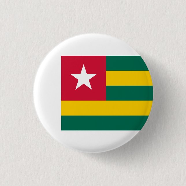 Togo-Flagga, Togo-Flagga Knapp (Framsida)