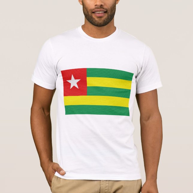 Togo flagga tröja (Framsida)