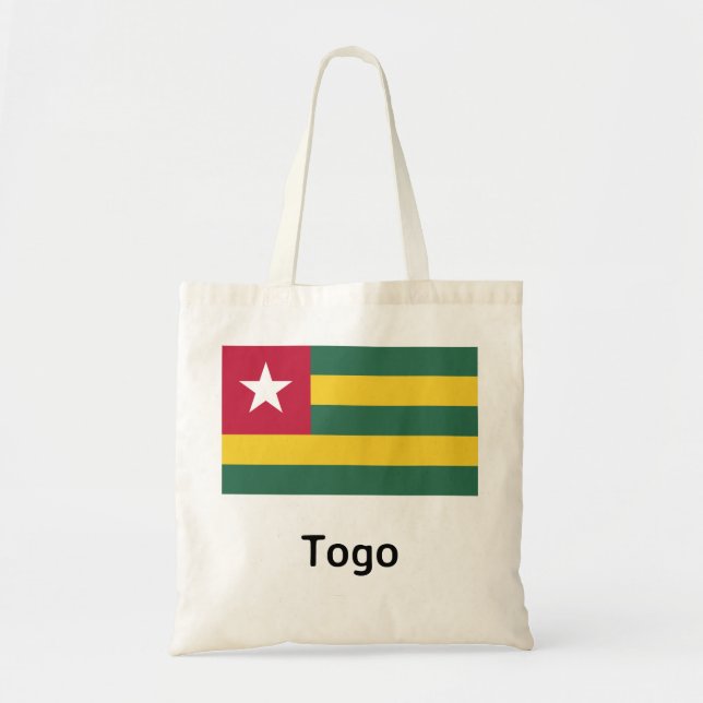 Togo Flagga Tygkasse (Framsidan)