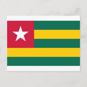 togo-flagga vykort