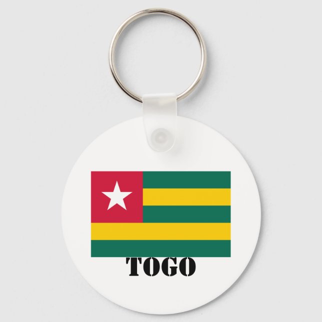 TOGO, GHANA, NO 1 AFRICAN NYCKELRING MERCHANDISE (Framsida)