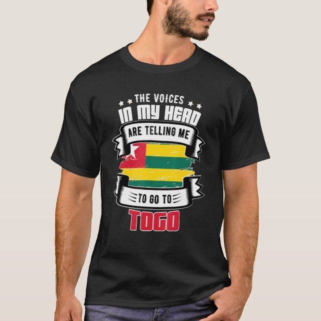 Togo i mitt huvud t shirt (Framsida)