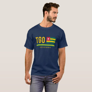 Togo ISO-kod Alfa 3-design T Shirt