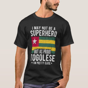 Togo Togo Flagga Proud Togolese T Shirt