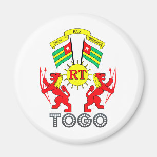Togo vapensköld magnet