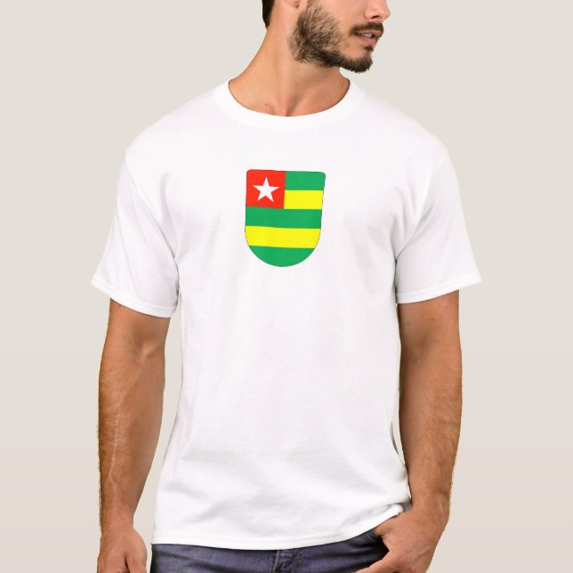 Togo vapensköld t-shirt (Framsida)