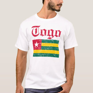 Togolesisk flagga tee