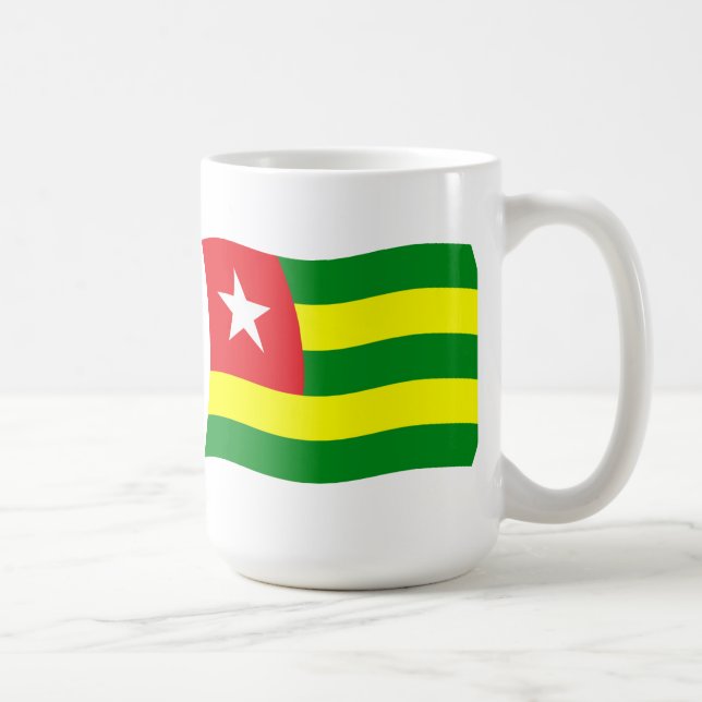 Togos flagga mugg (Höger)