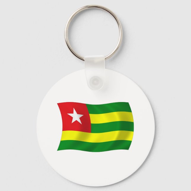 Togos flagga Nyckelring (Framsida)