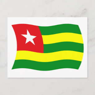 Togos flagga vykort