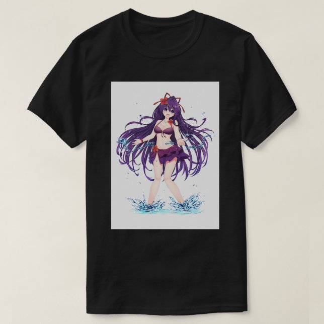 Tohka Yatogami Date a Live Art T Shirt (Design framsida)