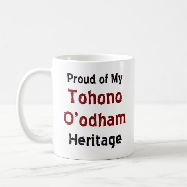 tohono o'odham-kaffe mugg (Vänster)