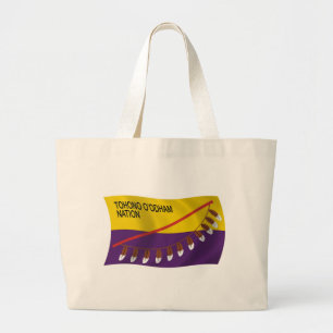 Tohono O'odham Nation Flag Tote Bag blir Tohono O' Jumbo Tygkasse
