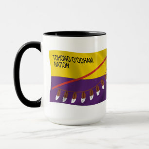 Tohono O'odham Nation Flagga Mugg