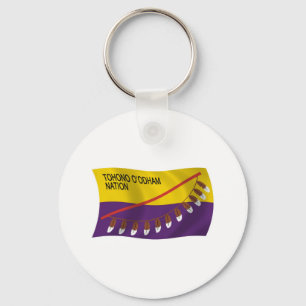 Tohono O'odham Nations flagg nyckelring