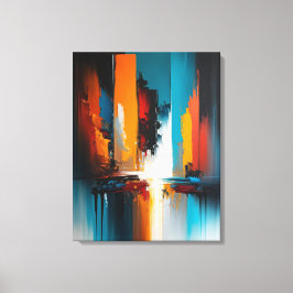 Toile art abstrait canvastryck