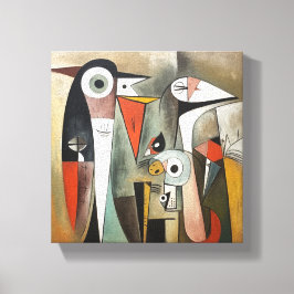 Toile art abstrait canvastryck